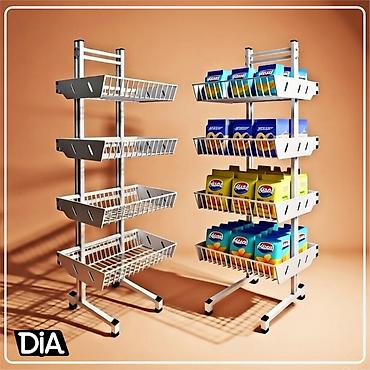 dia: Стеллаж Дисплей торговый напольный, дисплей перфорированный с — 8