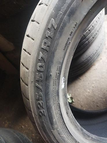 22550 r17 лето: Шины 225 / 50 / R 17, Лето, Б/у, 1 шт, Легковые, Китай, Altenzo — 1