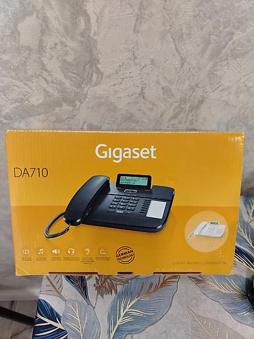 ses ucaldan: Stasionar telefon Gigaset, Simli, İşlənmiş, Ödənişli çatdırılma, Ünvandan götürmə, Rayonlara çatdırılma — 1