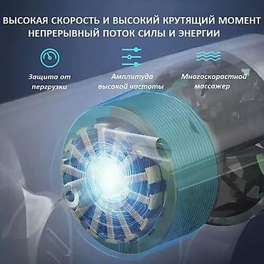 ударный пистолет: Массажер Перкуссионный пистолет, Все тело, Новый — 4