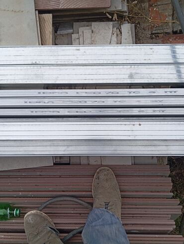 Həyət darvazaları: Dam ortuyu 18-22l asikovaniy sifer 6-9 azbes sifer4-5azn Gence plastiq — 8