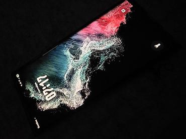 apple 6: Samsung Galaxy S22 Ultra, бордовый цвет (Burgundy). работает чётко — 1