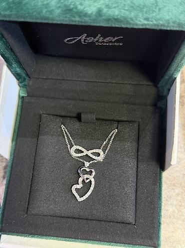корень ясенец: Кулон Asher Diamonds с природными бриллиантами. - Бренд: Asher — 4