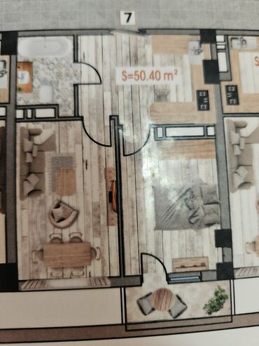 agdasda satilan evler 2023: Поселок Сабунчи, 2 комнаты, Новостройка, 50 м²