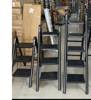 Nərdivanlar: Teleskopik nərdivan, müxtəlif hündürlüklərdə işləmək üçün ideal olan — 8