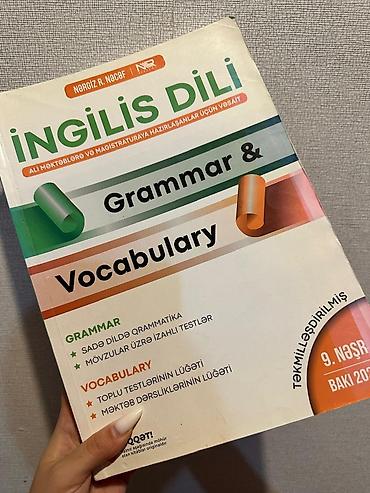 mekteb çanta: Məhsul: İngilis dili üzrə “Grammar & Vocabulary” vəsaiti Müəllif — 1