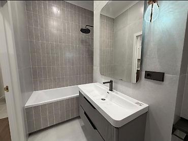 7 1: 3 комнаты, 75 м², Асанбай мкр Элитка, 10 этаж, Евроремонт — 4