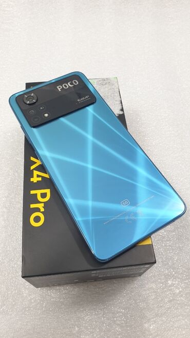 poco m 5: Poco X4 Pro 5G, Б/у, 256 ГБ, цвет - Голубой, 2 SIM