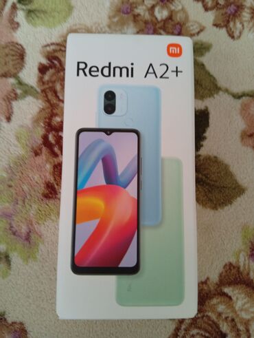 кир жуучу жай: Redmi, Redmi A2 Plus, Б/у, 64 ГБ, цвет - Черный, 2 SIM