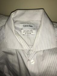 Košulje: Košulja Na duge rukave, L (EU 52), M (EU 50), Calvin Klein, bоја - Bela, Pamuk — 8