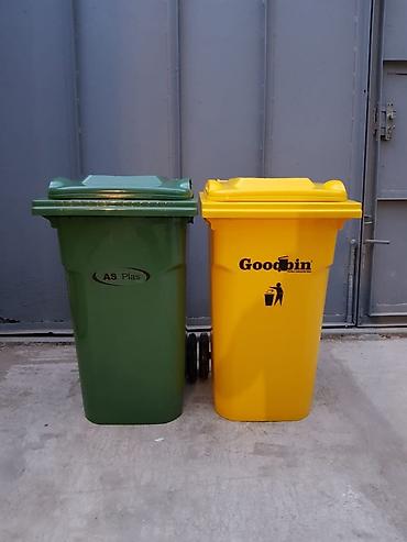 Tullantı qabları: Zibil qablari satilir Her biri yenidir 50 lt 35 azn. 60 lt 45 azn — 6