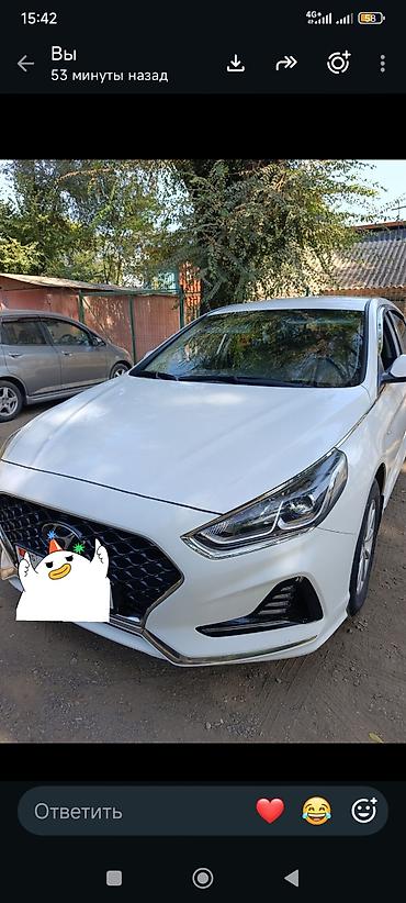 byd e2 2025: Hyundai Sonata: 2020 г., 2 л, Автомат, Газ, Седан — 5