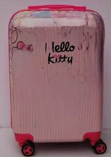 Rančevi, torbe i koferi: Dečji kofer na točkiće – Hello Kitty motiv - Tvrda školjka sa — 18