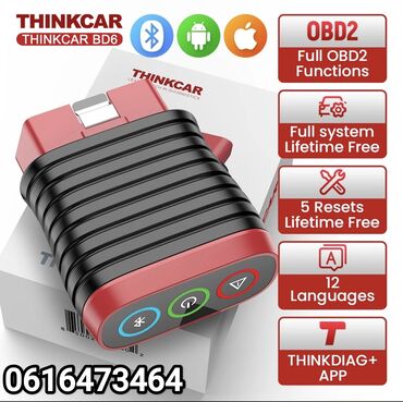 krovni kofer za auto: THINKCAR BD6 Bluetooth OBD2 Auto Dijagnostika Potražite DTC kod