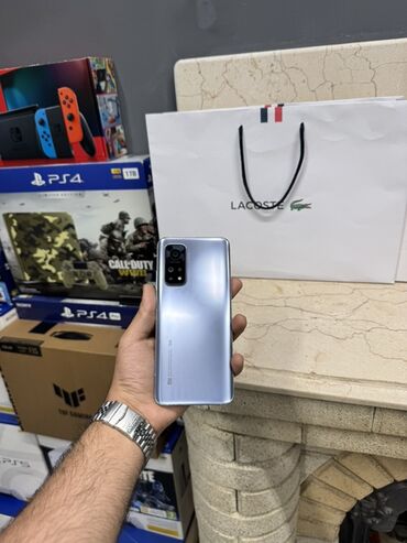 Xiaomi: Xiaomi Mi 10T, 128 GB, rəng - Boz, 
 Zəmanət, Sensor, Barmaq izi — 6