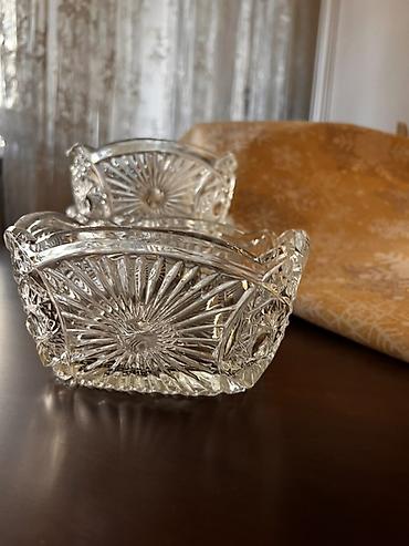 Наборы посуды: Различные наборы из гранёного хрусталя (ручная алмазная грань) — 6