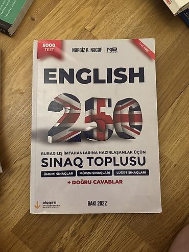 Testlər: Məhsul: “ENGLISH 250 – Buraxılış imtahanlarına hazırlaşanlar üçün — 1
