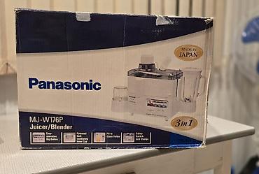 fresh juice blender: Panasonic MJ-W176P 3-in-1 juicer/blender Xüsusiyyətlər: - 3 — 2