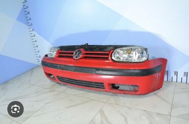 бампер на голф: Передний Бампер Volkswagen 2004 г., Б/у, цвет - Серебристый, Оригинал