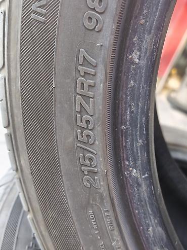 Летние шины 215/55 ZR17 98W, комплект из 4 шт. Характеристики: -