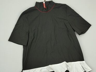 białe bluzki w czarne grochy: Bluzka Damska, S, stan - Bardzo dobry