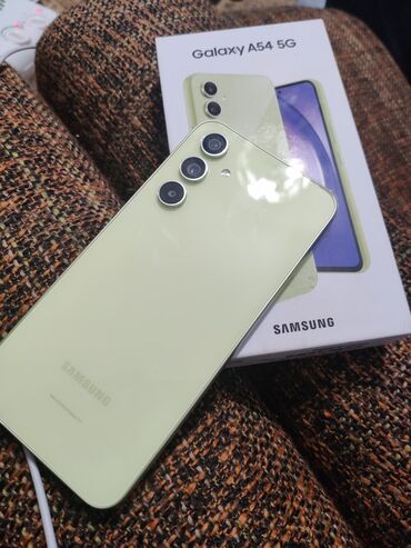 Samsung: Samsung A54, Жаңы, 128 ГБ, 2 SIM