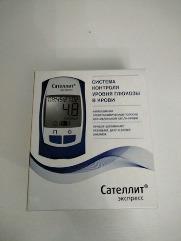 глюкометр бишкек в Кыргызстан | ГЛЮКОМЕТРЛЕР: Глюкометр. Измеритель сахара в крови. Пользователь 2 месяца. Как новый