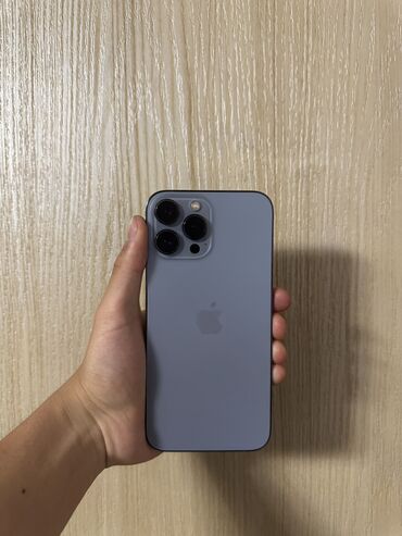 Apple iPhone: IPhone 13 Pro Max, Б/у, 256 ГБ, Голубой, 86 %