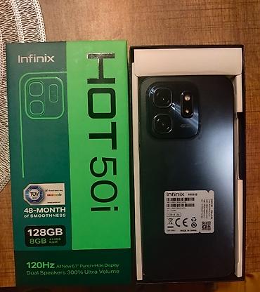 xiaomi redmi note 4 pro: Infinix HOT 50i, 128 GB, rəng - Qara — 1