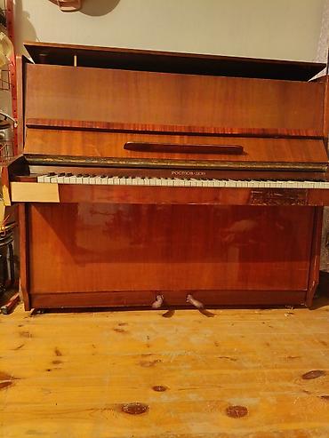 губной инструмент: Rostov-Don upright pianino - Növ: Akustik upright (divar pianinosu) - — 1