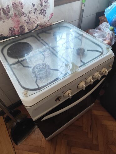 Духовки: Плита Комбинированная, Отдельностоящая, 4 конфорки