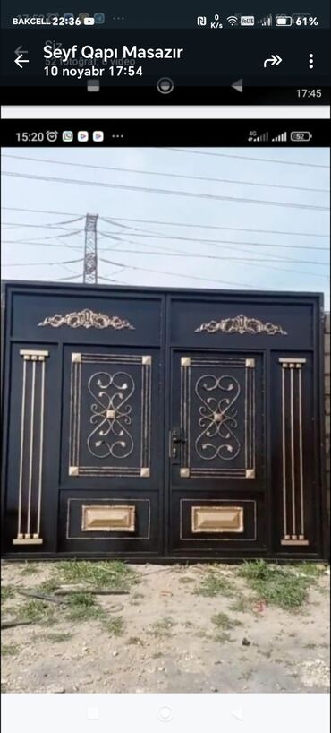 Giriş qapıları: Mənzil üçün Yeni Giriş qapısı Zamok ilə, Zəmanətli, Ödənişli quraşdırma, Ödənişli çatdırılma, Rayonlara çatdırılma, Ünvandan götürmə — 26