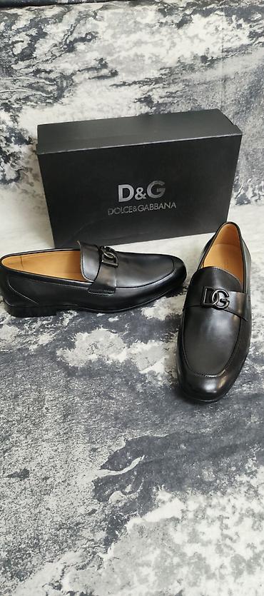 Ayaqqabılar: Кожаные туфли Итальянского бренда Dolce Gabbana. Размер 43. Made in — 1