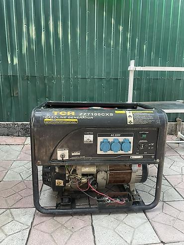 солнечный генератор: Бензогенератор TCH ZZ7100CXS Максимальная мощность 6,1 кВт — 7