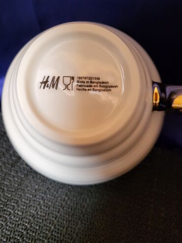 Čaše: Solja vintaz HM univerzalna. Solja univetzalna,perfektna,pozlata — 9