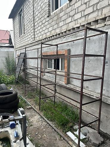 Готовый полка из уголка Высота 2м Длина 5 м Глубина 50см