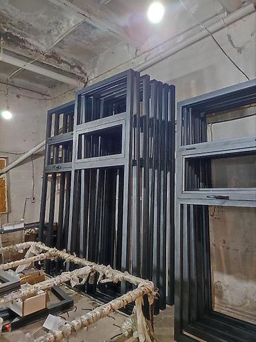 Курулуш жана оңдоо кызматтары: Пластиковые окна на заказ Алюминиевые окна на заказ Перегородки — 7