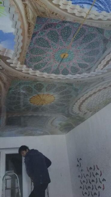 Натяжной потолок: Натяжной потолок Глянцевое, 3D потолки — 7