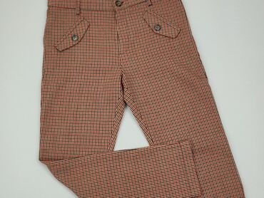 spodnie w czerwoną kratę: Spodnie materiałowe, Zara, 14 lat, 158/164, stan - Dobry