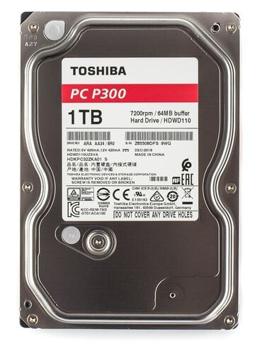 жесткий диск для ноутбука бишкек: Накопитель, Новый, Toshiba, HDD, 1 ТБ, 3.5", Для ПК