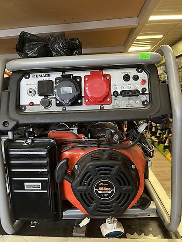 Бензиновый генератор KEMAGE VNH-H - Двигатель 4-тактный OHV, 485 см³