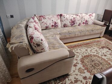 диван кровать трансформер: Künc divan, İşlənmiş, Açılan, Bazalı, Vеlur parça, Çatdırılma yoxdur