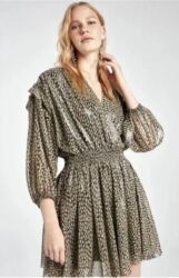 Gündəlik donlar: Nocturne markalı qısa paltar - Naxış: zərif, xırda nöqtəli/animal — 7