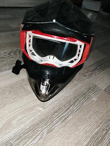 balansera kardan: Velospided tam üzlü kaska + SCOTT qoruyucu eynək dəsti — 1