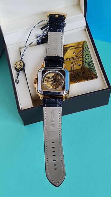 Ručni satovi: Muški mehanički ručni sat Frederic Tourbillon 3607 - Kućište — 13