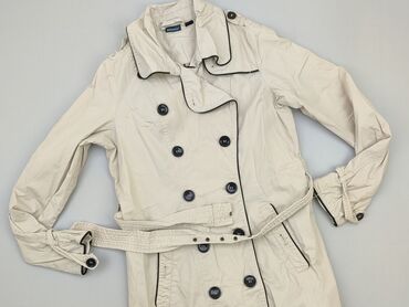 białe bluzki bez ramion: Coat, Esmara, S (EU 36), condition - Good