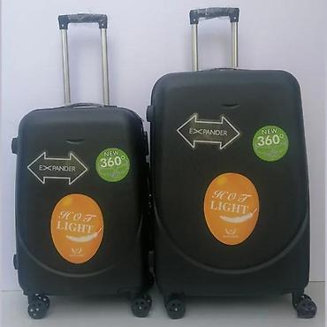 Putni koferi i torbe: Set kofera za putovanje – 2 komada (Hot Light, Expander) - Materijal — 1