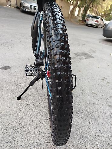İdman velosipedləri: Dağ velosipedi – 24” təkərlər, enli protektorlu şinlər. Rəng: tünd — 2