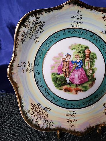 Ostalo posuđe: Porcelanska bombonijera iz 70ih.god. Bombonijera sa sedef — 6