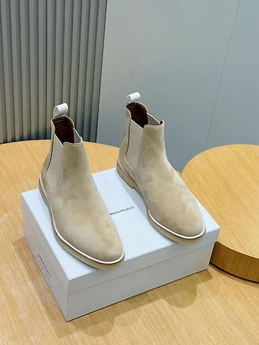 Ботинки: Мужские ботинки челси из замши - Материал верха: натуральная замша с — 6